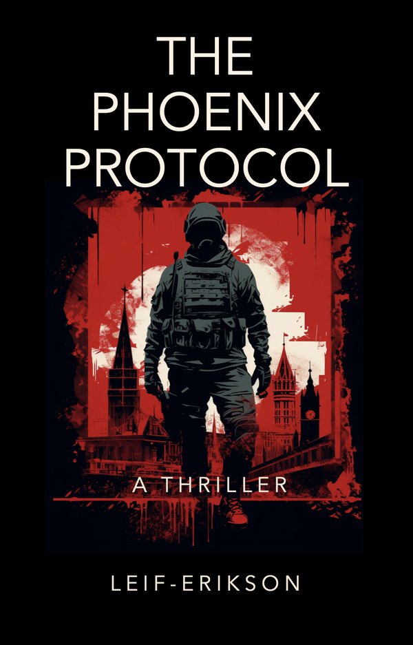 Book cover: The Phoenix Protocol — A Thriller by Leif Erikson